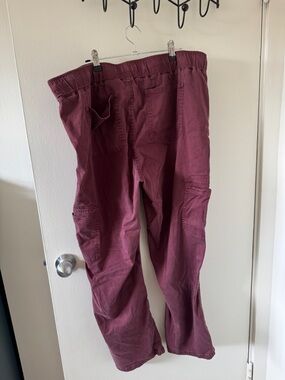 Buffalo David Bitton Women's Cargo Pants in Wine